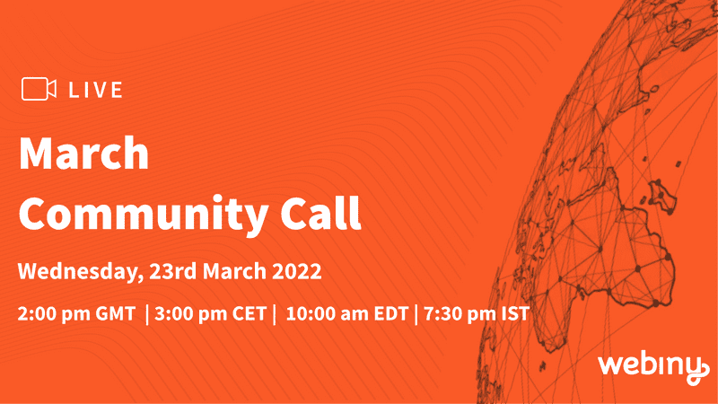 march community call